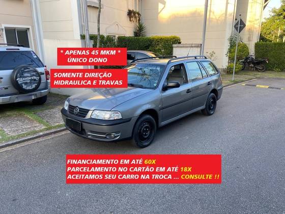 VOLKSWAGEN PARATI 1.0 MI PLUS 16V GASOLINA 4P MANUAL G.III